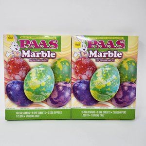 2 Boxes PAAS Marble Egg Decorating Kit, Easter Egg Decorating Kits
